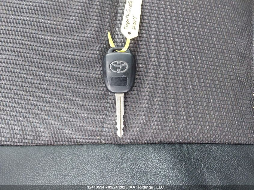 2014 Toyota Corolla L/Le/Le Pls/Prm/S/S Pls VIN: 2T1BURHEXEC150664 Lot: 12413594