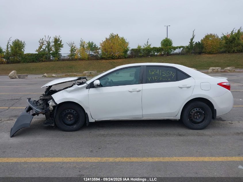 2014 Toyota Corolla L/Le/Le Pls/Prm/S/S Pls VIN: 2T1BURHEXEC150664 Lot: 12413594