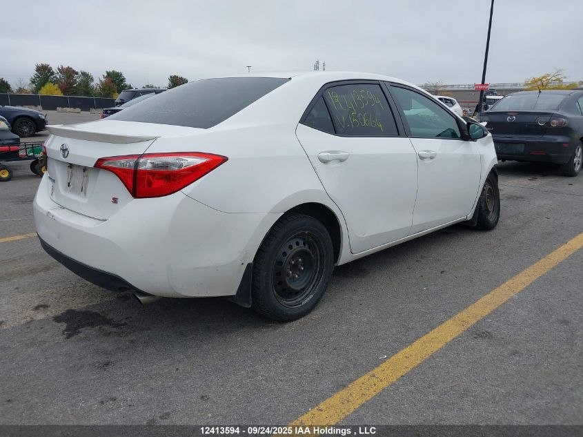 2014 Toyota Corolla L/Le/Le Pls/Prm/S/S Pls VIN: 2T1BURHEXEC150664 Lot: 12413594