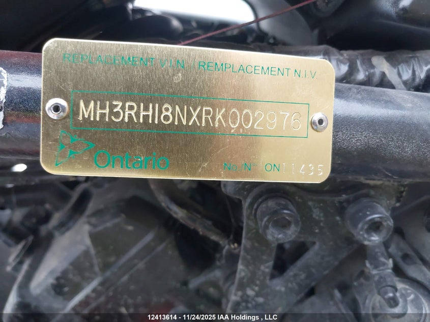 2024 Yamaha Yzfr3 A VIN: MH3RH18NXRK002976 Lot: 12413614