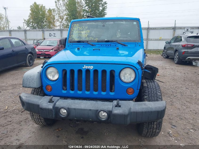 2011 Jeep Wrangler Sport VIN: 1J4AA2D18BL593618 Lot: 12413634