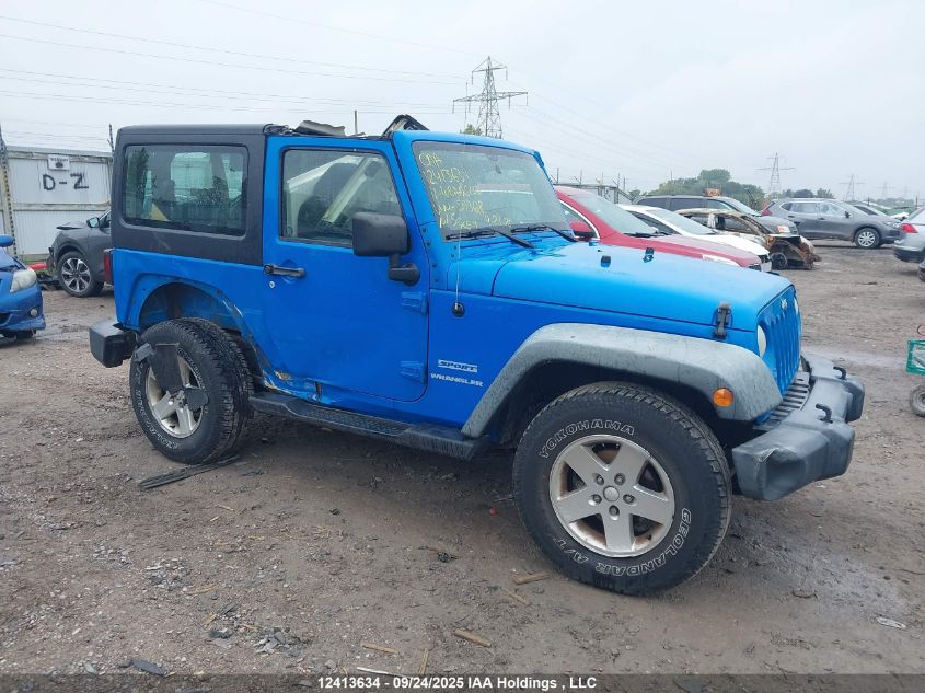 2011 Jeep Wrangler Sport VIN: 1J4AA2D18BL593618 Lot: 12413634