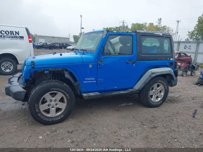2011 Jeep Wrangler Sport VIN: 1J4AA2D18BL593618 Lot: 12413634