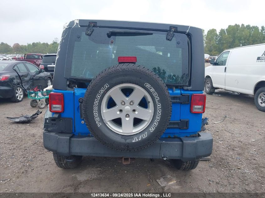 2011 Jeep Wrangler Sport VIN: 1J4AA2D18BL593618 Lot: 12413634
