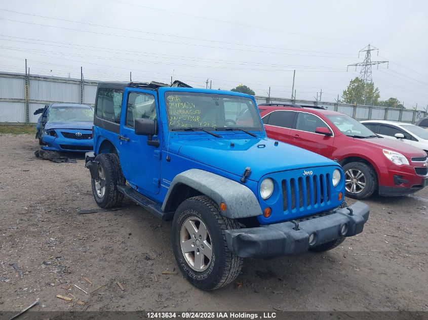 2011 Jeep Wrangler Sport VIN: 1J4AA2D18BL593618 Lot: 12413634