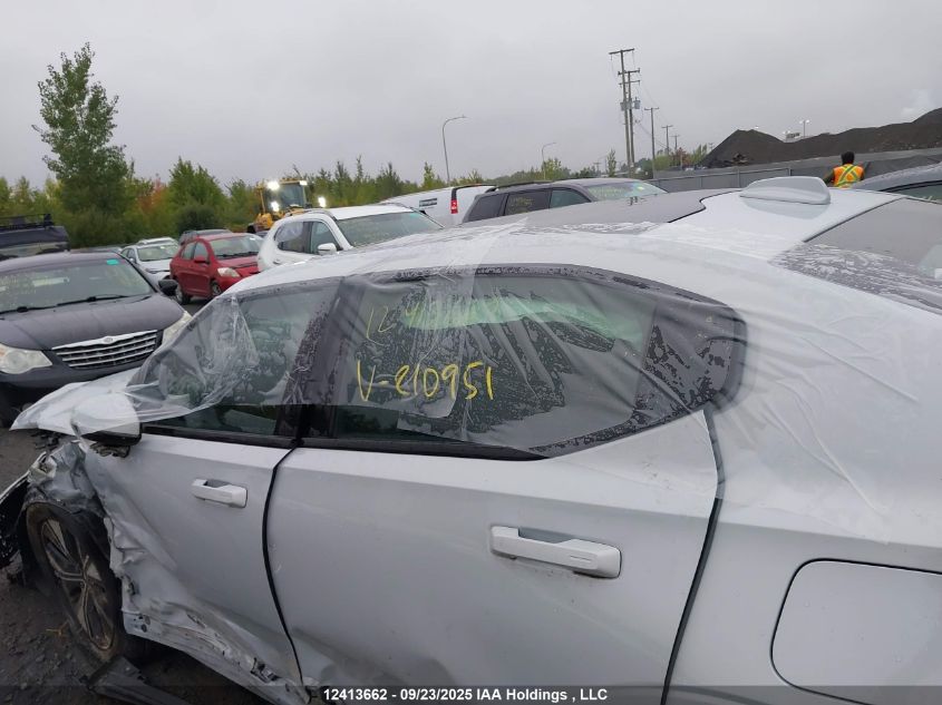 2024 Polestar 2 Long Range Dual Motor/Long Range Dual Motor Plus VIN: YSMFD3KA8RL210951 Lot: 12413662