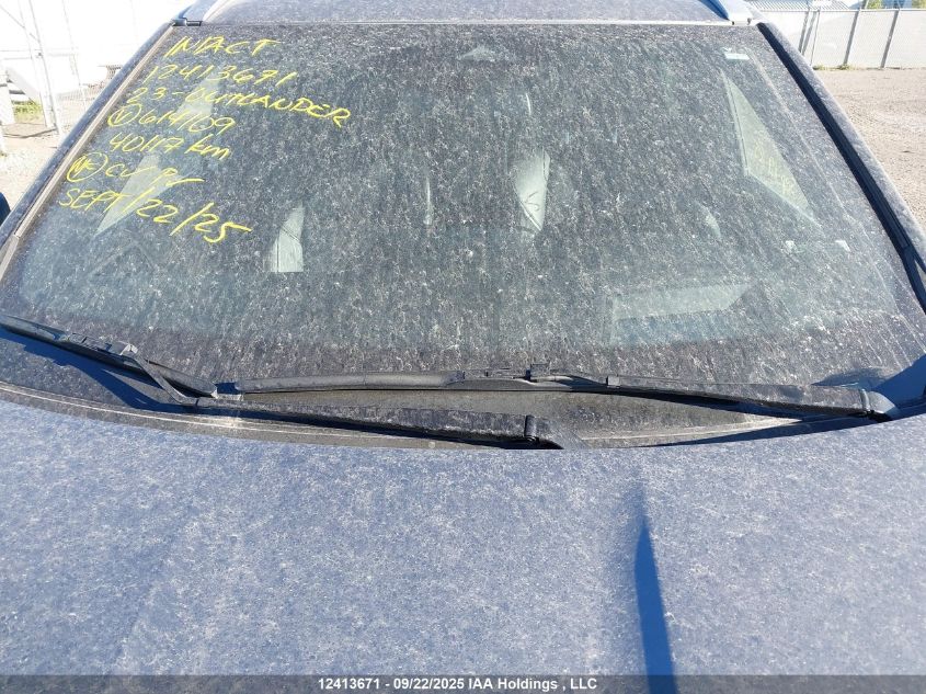 2023 Mitsubishi Outlander Sel/Sel Black Edition/Sel Touring/Sel Premium/40Th Anniversary VIN: JA4J4VA88PZ614109 Lot: 12413671