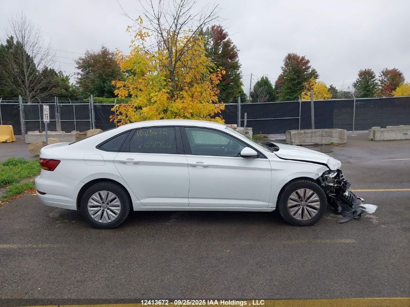 2019 Volkswagen Jetta VIN: 3VWC57BU6KM031564 Lot: 12413672