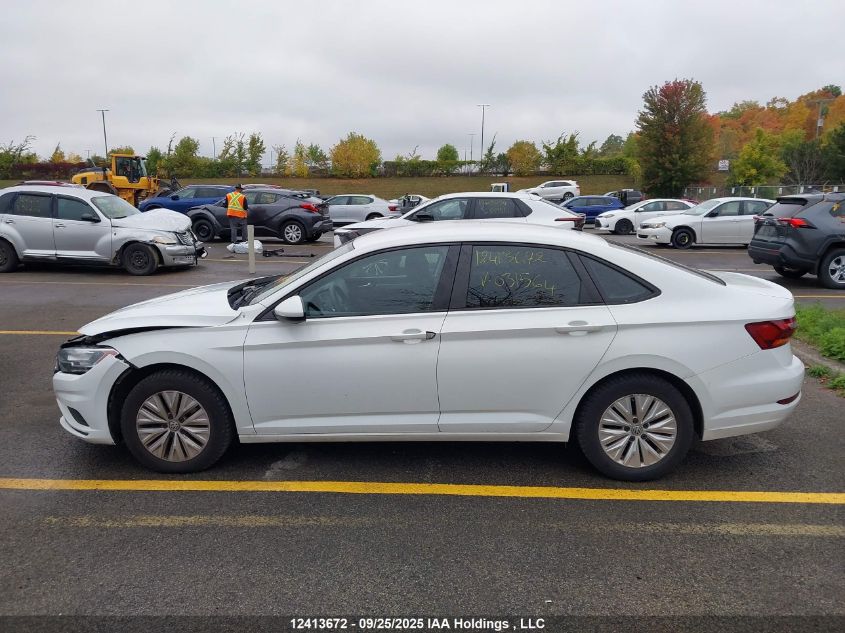 2019 Volkswagen Jetta VIN: 3VWC57BU6KM031564 Lot: 12413672