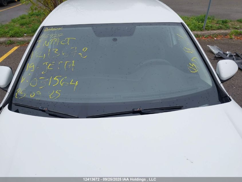 2019 Volkswagen Jetta VIN: 3VWC57BU6KM031564 Lot: 12413672