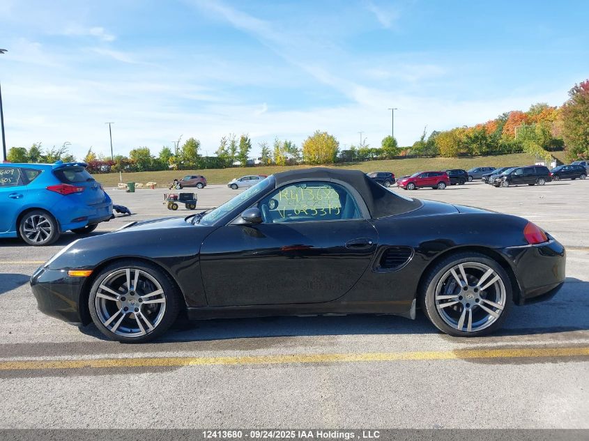 1999 Porsche Boxster VIN: WP0CA298XXU623319 Lot: 12413680