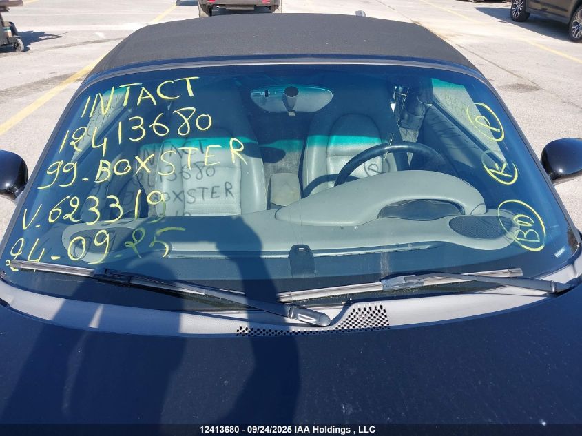 1999 Porsche Boxster VIN: WP0CA298XXU623319 Lot: 12413680