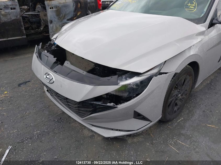 2023 Hyundai Elantra Preferred Ivt With Tech Package VIN: KMHLM4AG2PU378887 Lot: 12413730