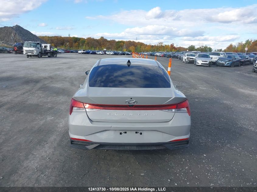 2023 Hyundai Elantra Preferred Ivt With Tech Package VIN: KMHLM4AG2PU378887 Lot: 12413730