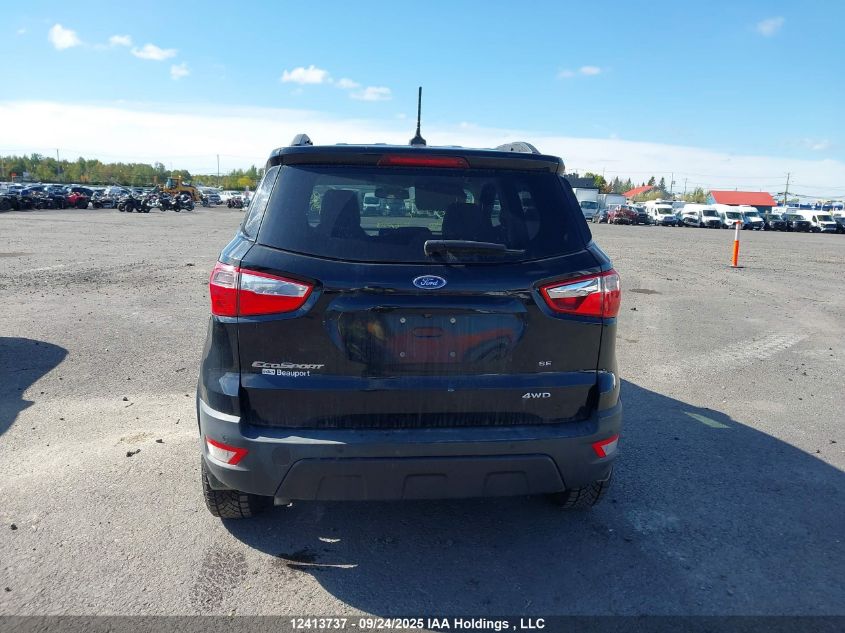 2018 Ford Ecosport Se VIN: MAJ6P1UL2JC230774 Lot: 12413737