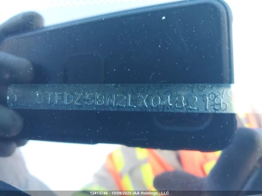 2020 Toyota Tacoma Double Cab/Sr5/Trd Sport/Trd Off Road VIN: 5TFDZ5BN2LX048219 Lot: 12413746