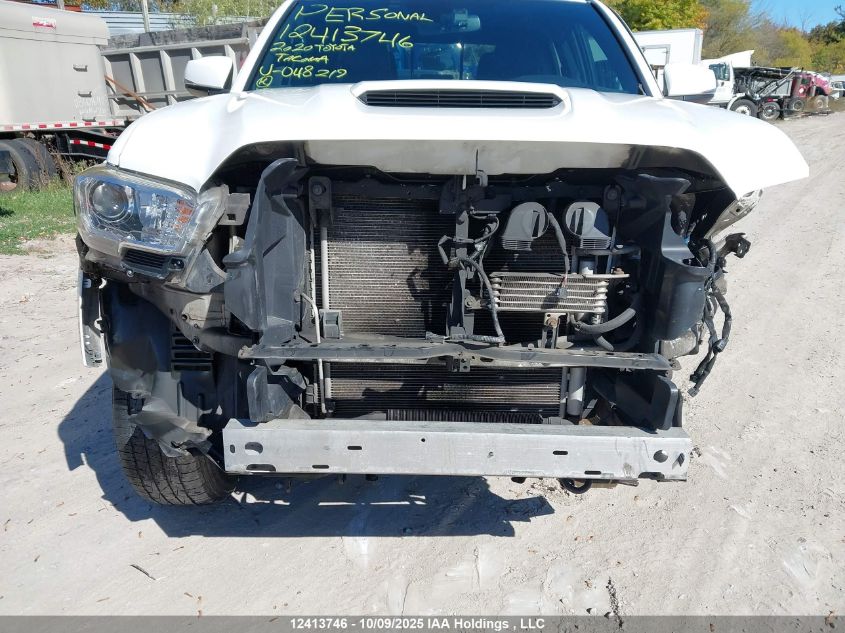 2020 Toyota Tacoma Double Cab/Sr5/Trd Sport/Trd Off Road VIN: 5TFDZ5BN2LX048219 Lot: 12413746