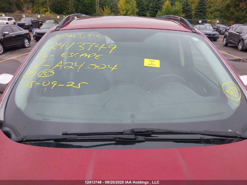 2016 Ford Escape VIN: 1FMCU9G94GUA24004 Lot: 12413749