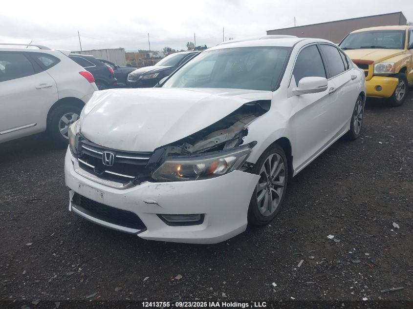 2013 Honda Accord VIN: 1HGCR2F51DA804892 Lot: 12413755