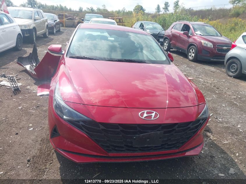 2022 Hyundai Elantra Sel VIN: KMHLM4AG9NU229650 Lot: 12413770