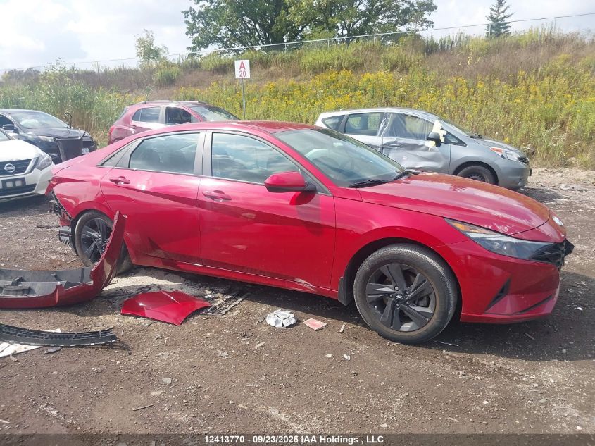 2022 Hyundai Elantra Sel VIN: KMHLM4AG9NU229650 Lot: 12413770