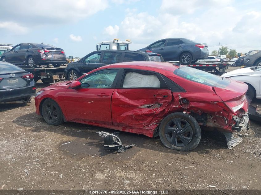 2022 Hyundai Elantra Sel VIN: KMHLM4AG9NU229650 Lot: 12413770