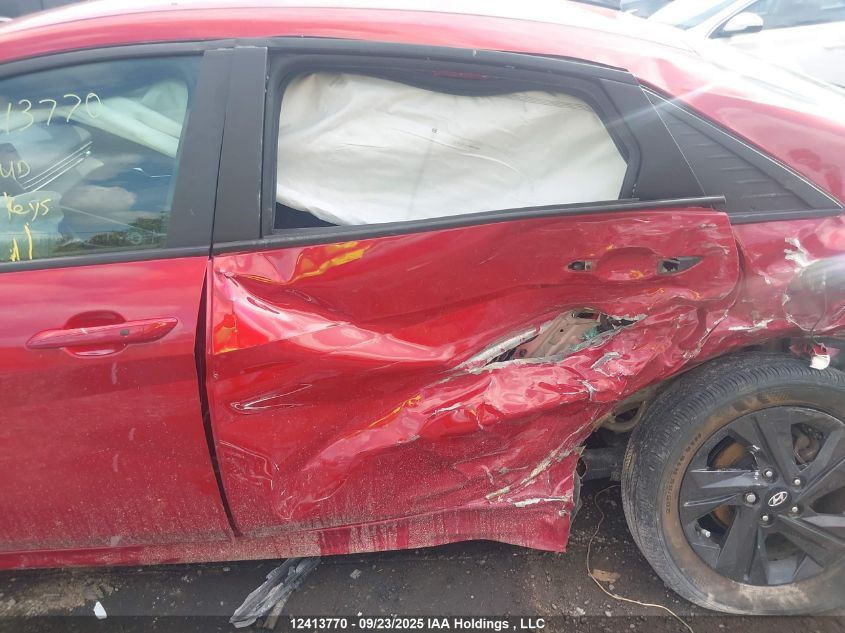 2022 Hyundai Elantra Sel VIN: KMHLM4AG9NU229650 Lot: 12413770