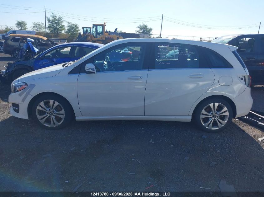 2018 Mercedes-Benz B 250 4Matic Sports Tourer VIN: WDDMH4GB1JJ460925 Lot: 12413780