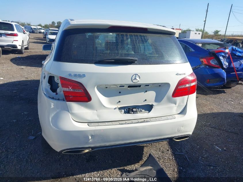 2018 Mercedes-Benz B 250 4Matic Sports Tourer VIN: WDDMH4GB1JJ460925 Lot: 12413780