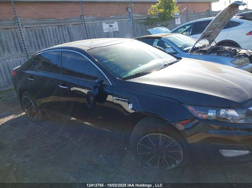 2013 Kia Optima Ex/Ex Luxury/Ex+ VIN: KNAGN4A72D5384520 Lot: 12413785