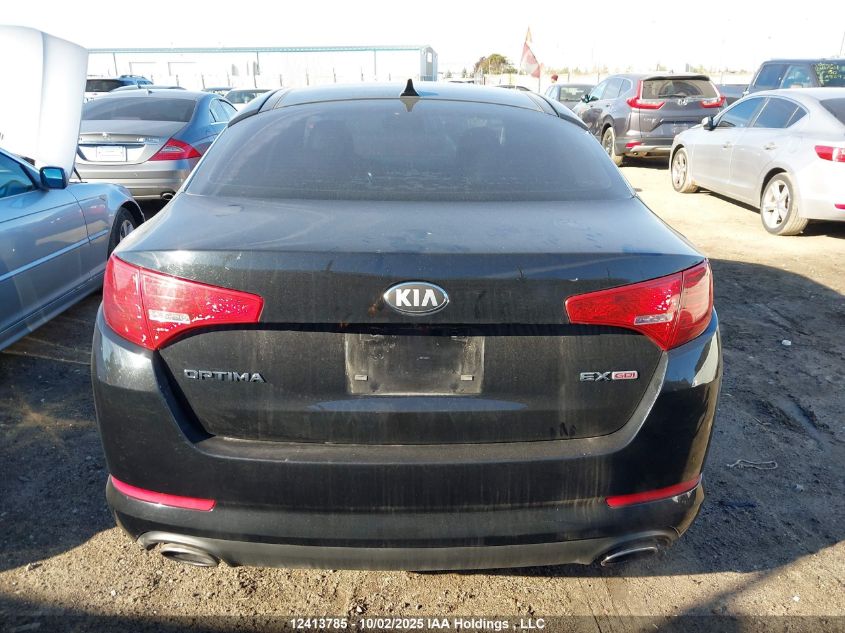 2013 Kia Optima Ex/Ex Luxury/Ex+ VIN: KNAGN4A72D5384520 Lot: 12413785