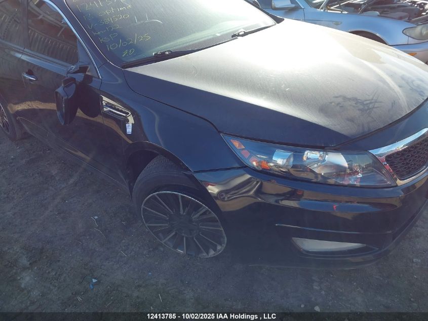 2013 Kia Optima Ex/Ex Luxury/Ex+ VIN: KNAGN4A72D5384520 Lot: 12413785