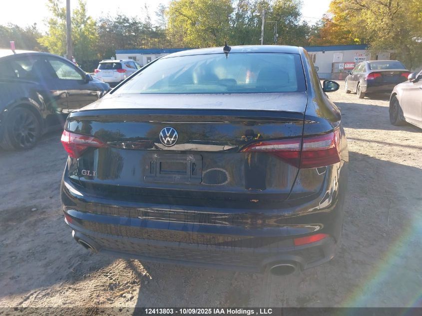 2022 Volkswagen Jetta Gli VIN: 3VW1T7BU5NM013820 Lot: 12413803