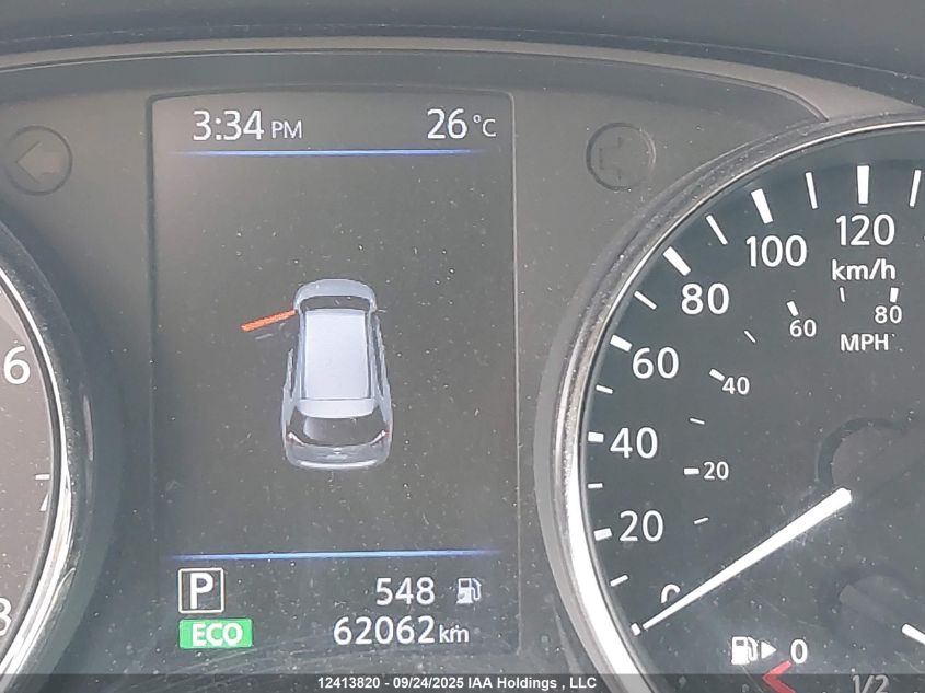 2018 Nissan Rogue Sv/Sl VIN: 5N1AT2MV3JC767107 Lot: 12413820