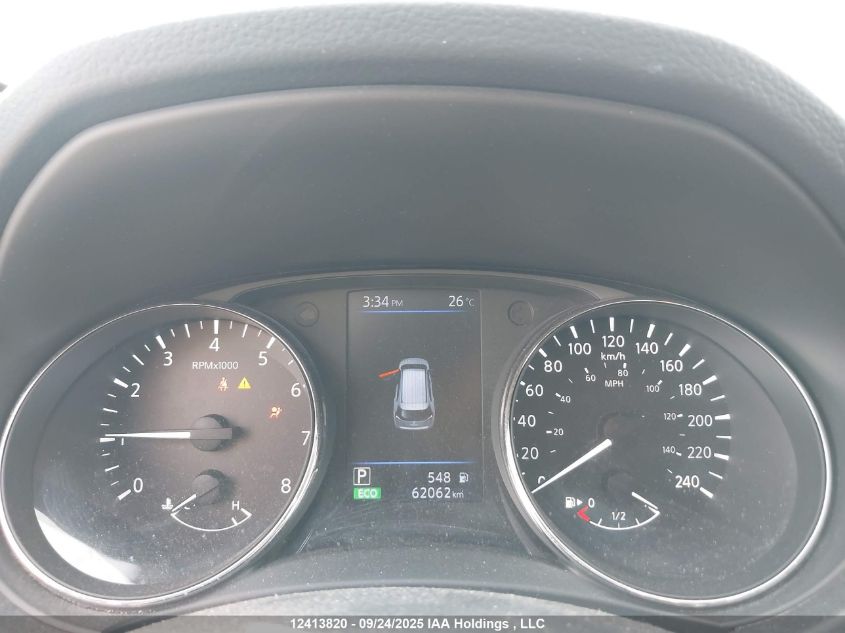 2018 Nissan Rogue Sv/Sl VIN: 5N1AT2MV3JC767107 Lot: 12413820