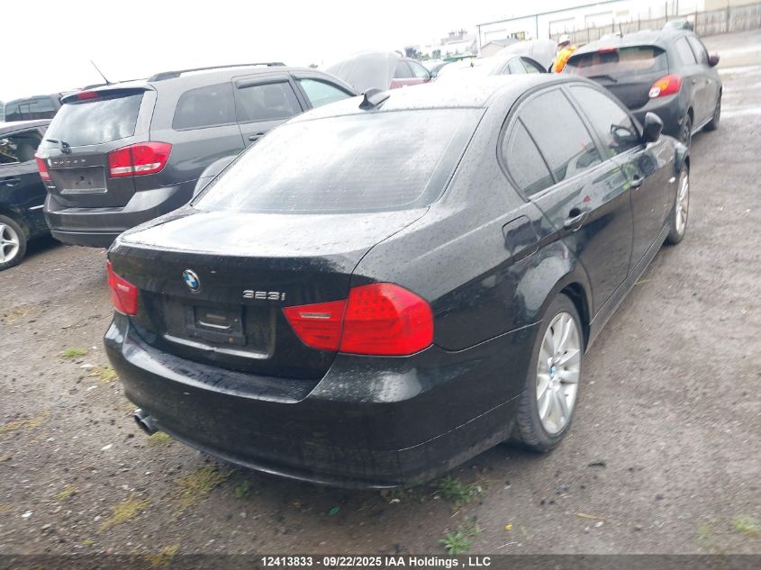 2011 BMW 3 Series VIN: WBAPG7G55BNN18273 Lot: 12413833