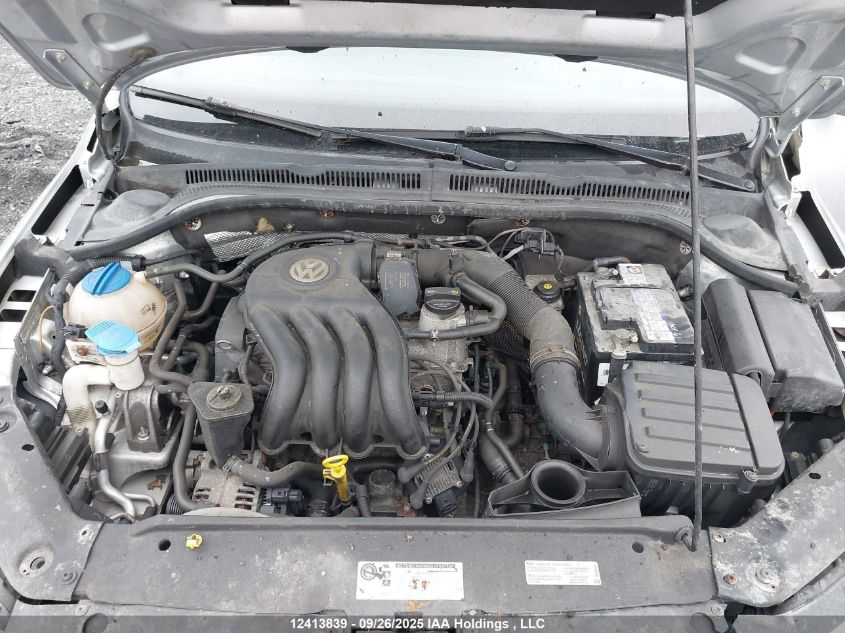 2014 Volkswagen Jetta S VIN: 3VW2K7AJ3EM255052 Lot: 12413839