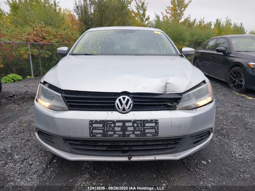 2014 Volkswagen Jetta S VIN: 3VW2K7AJ3EM255052 Lot: 12413839