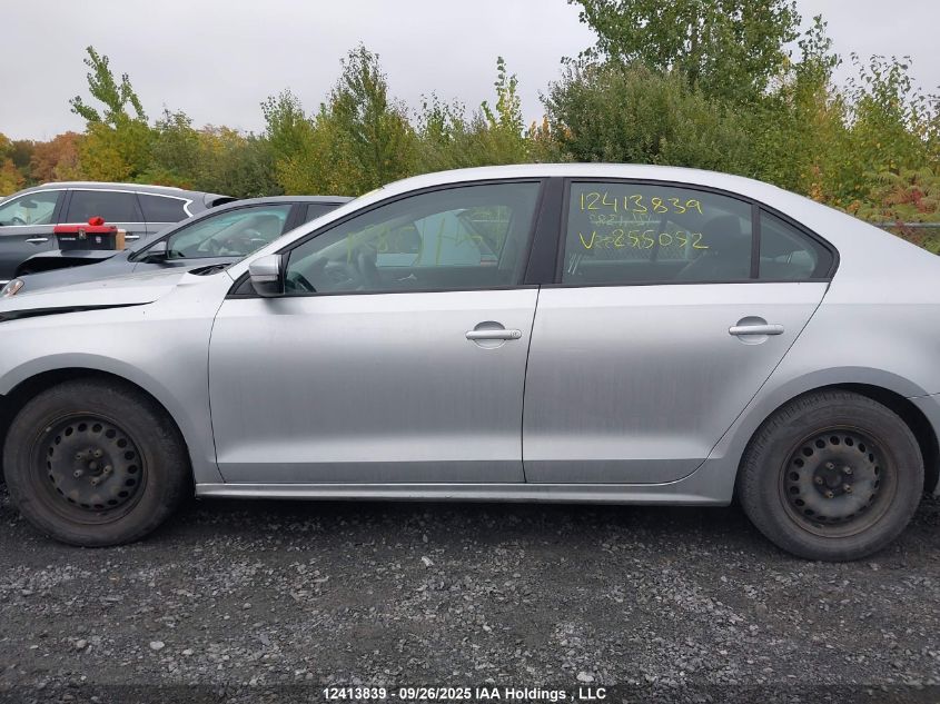 2014 Volkswagen Jetta S VIN: 3VW2K7AJ3EM255052 Lot: 12413839