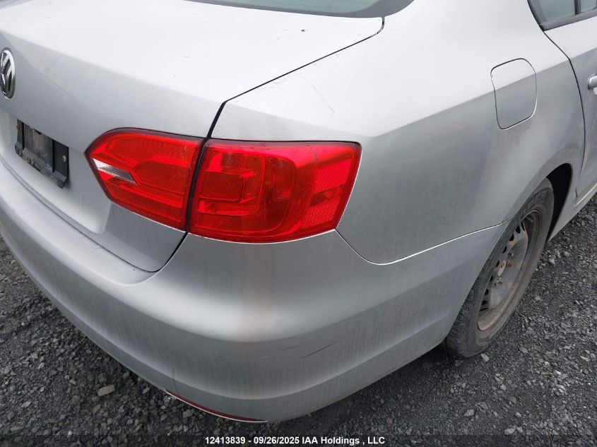 2014 Volkswagen Jetta S VIN: 3VW2K7AJ3EM255052 Lot: 12413839