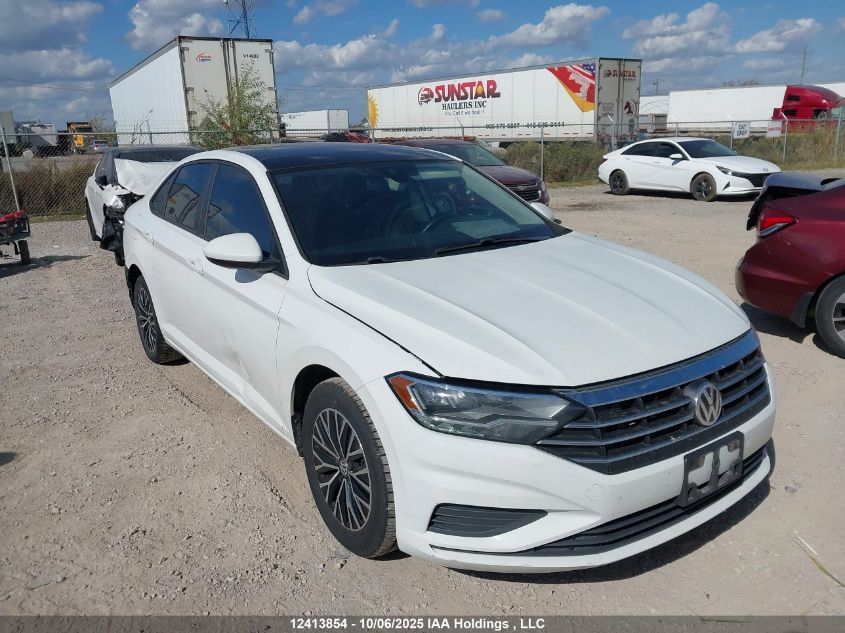 2019 Volkswagen Jetta Sel VIN: 3VWE57BU3KM103068 Lot: 12413854