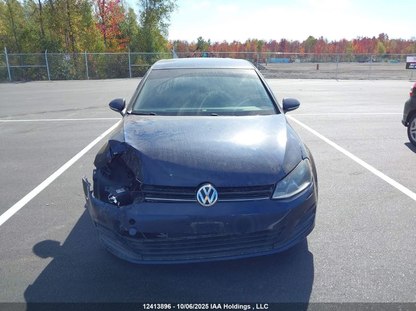 2015 Volkswagen Golf 1.8 Tsi Comfortline/1.8 Tsi Highline/1.8 Tsi Trendline VIN: 3VW217AU8FM006454 Lot: 12413896