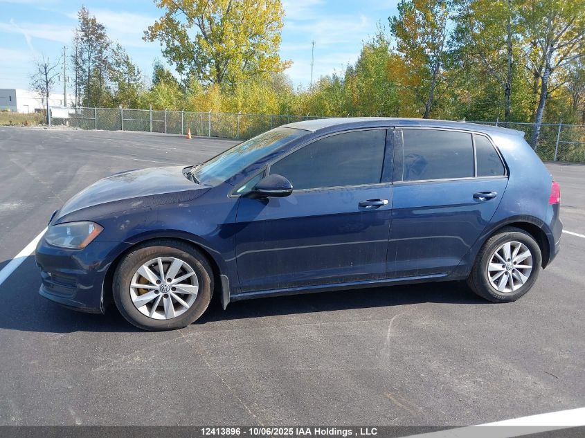 2015 Volkswagen Golf 1.8 Tsi Comfortline/1.8 Tsi Highline/1.8 Tsi Trendline VIN: 3VW217AU8FM006454 Lot: 12413896