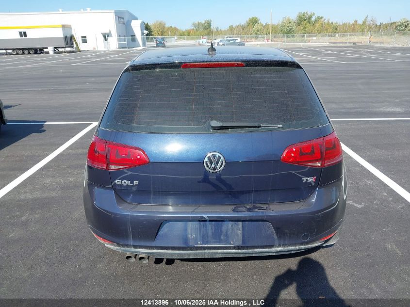 2015 Volkswagen Golf 1.8 Tsi Comfortline/1.8 Tsi Highline/1.8 Tsi Trendline VIN: 3VW217AU8FM006454 Lot: 12413896