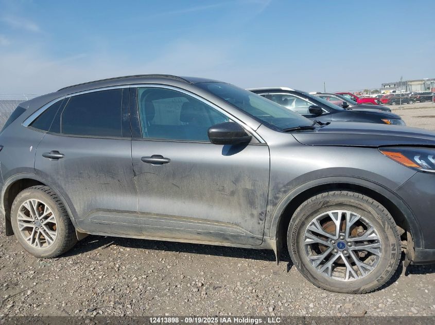 2021 Ford Escape Sel VIN: 1FMCU9H63MUB18763 Lot: 12413898