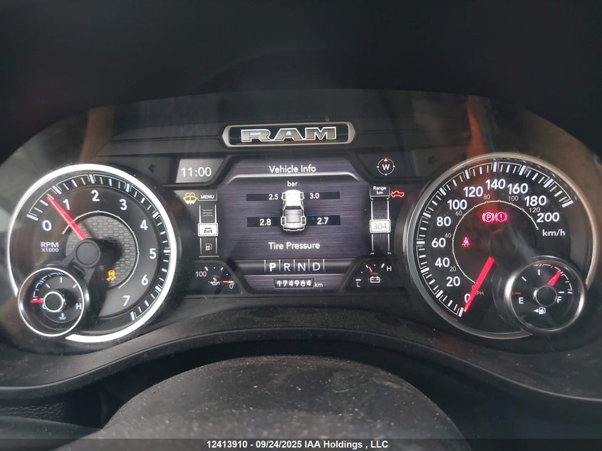 2020 Dodge Ram 1500 VIN: 1C6SRFLT0LN274188 Lot: 12413910