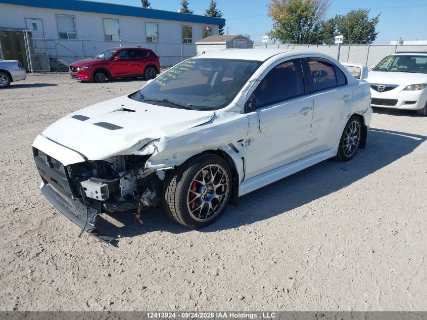 MITSUBISHI LANCER EVOLUTION 2014 JA32W8FV3EU602222 Photo 2