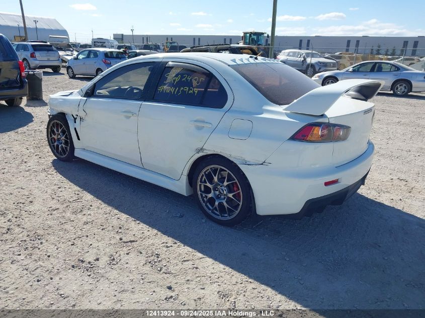 MITSUBISHI LANCER EVOLUTION 2014 JA32W8FV3EU602222 Photo 3