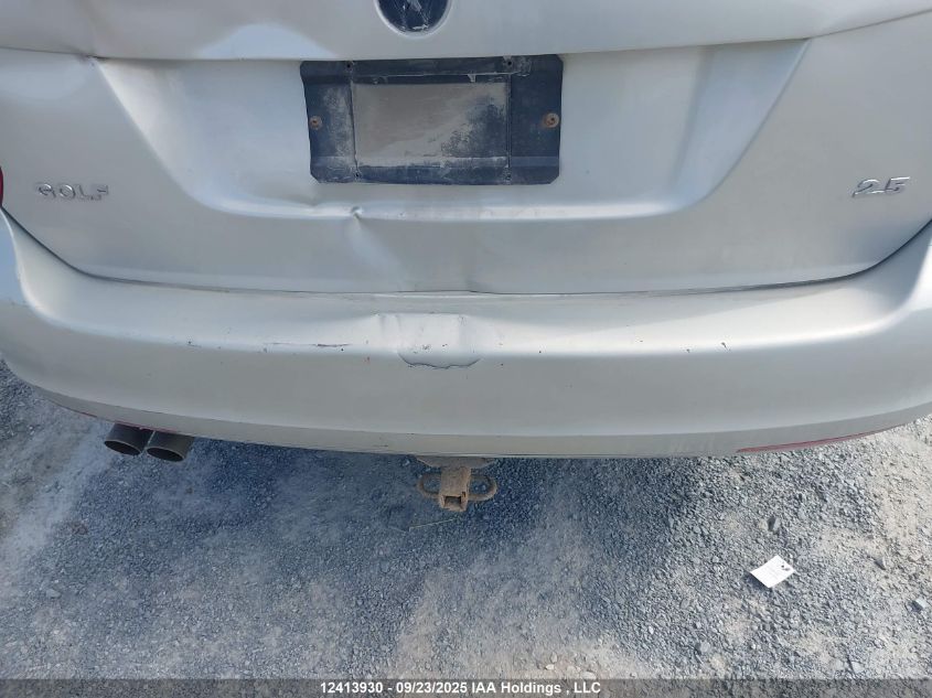 2011 Volkswagen Golf 2.5L Comfortline/2.5L Trendline VIN: 3VWKX7AJ8BM673426 Lot: 12413930