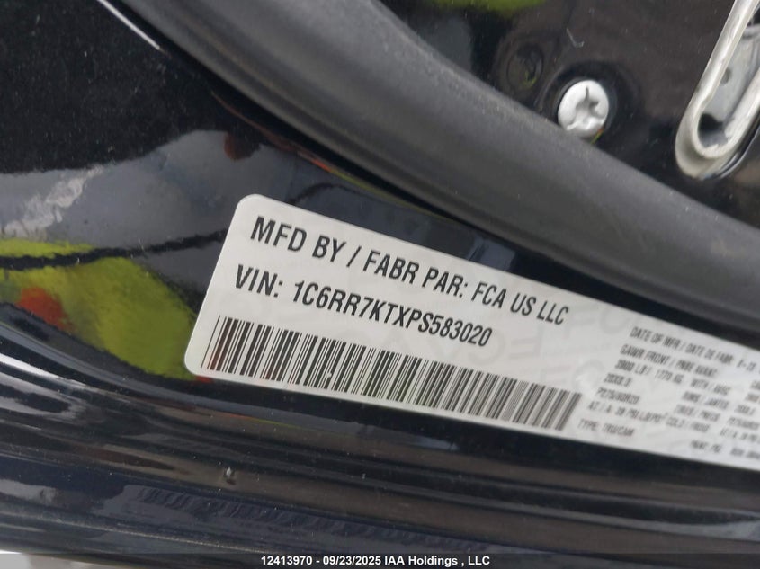 1C6RR7KTXPS583020 2023 RAM 1500 photo no. 9